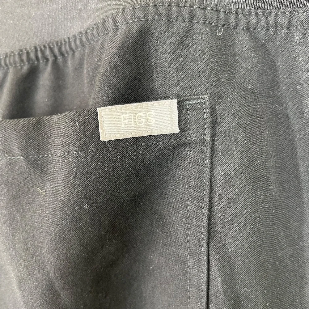 Figs Men's Scrub Pants Solid Technical Collection, Black, XL‎ 32